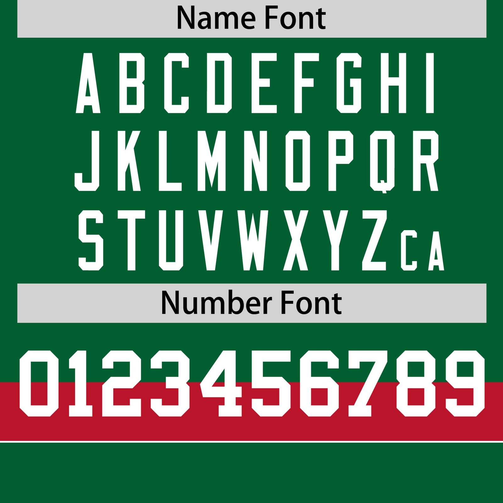 Custom Kelly Green Red-White Color Block Design Performance T-Shirt