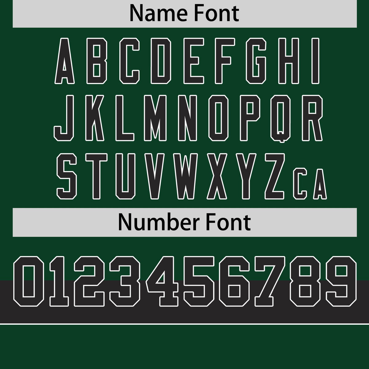 Custom Green Black-White Color Block Design Performance T-Shirt