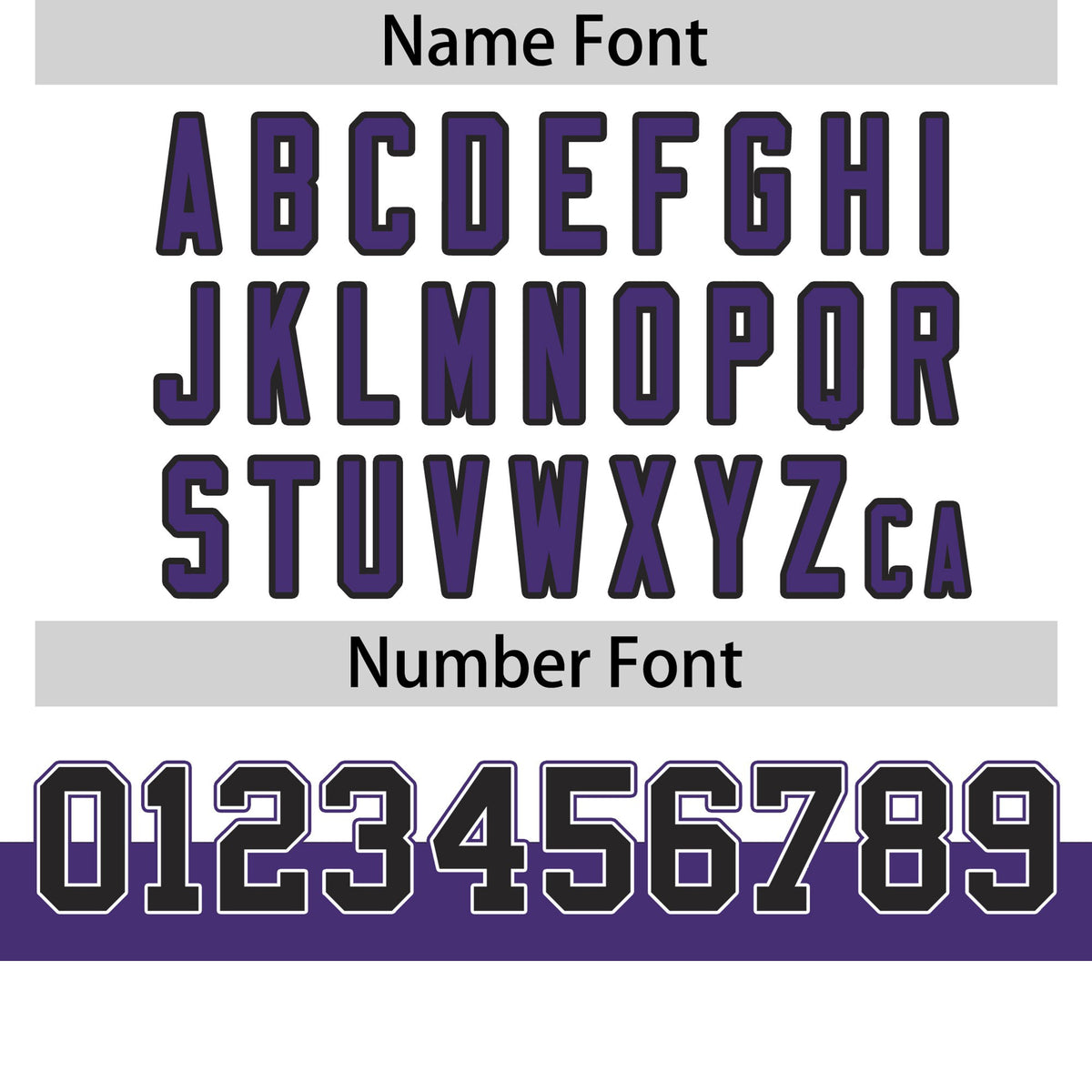 Custom White Purple-Black Color Block Design Performance T-Shirt
