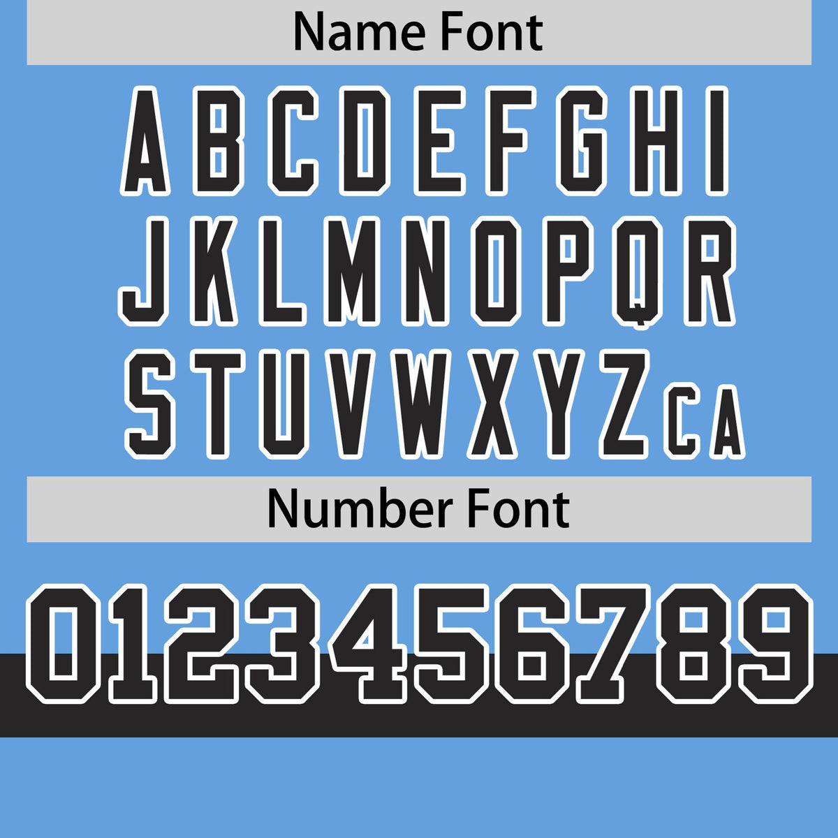 Custom Light Blue Black-White Color Block Design Performance T-Shirt