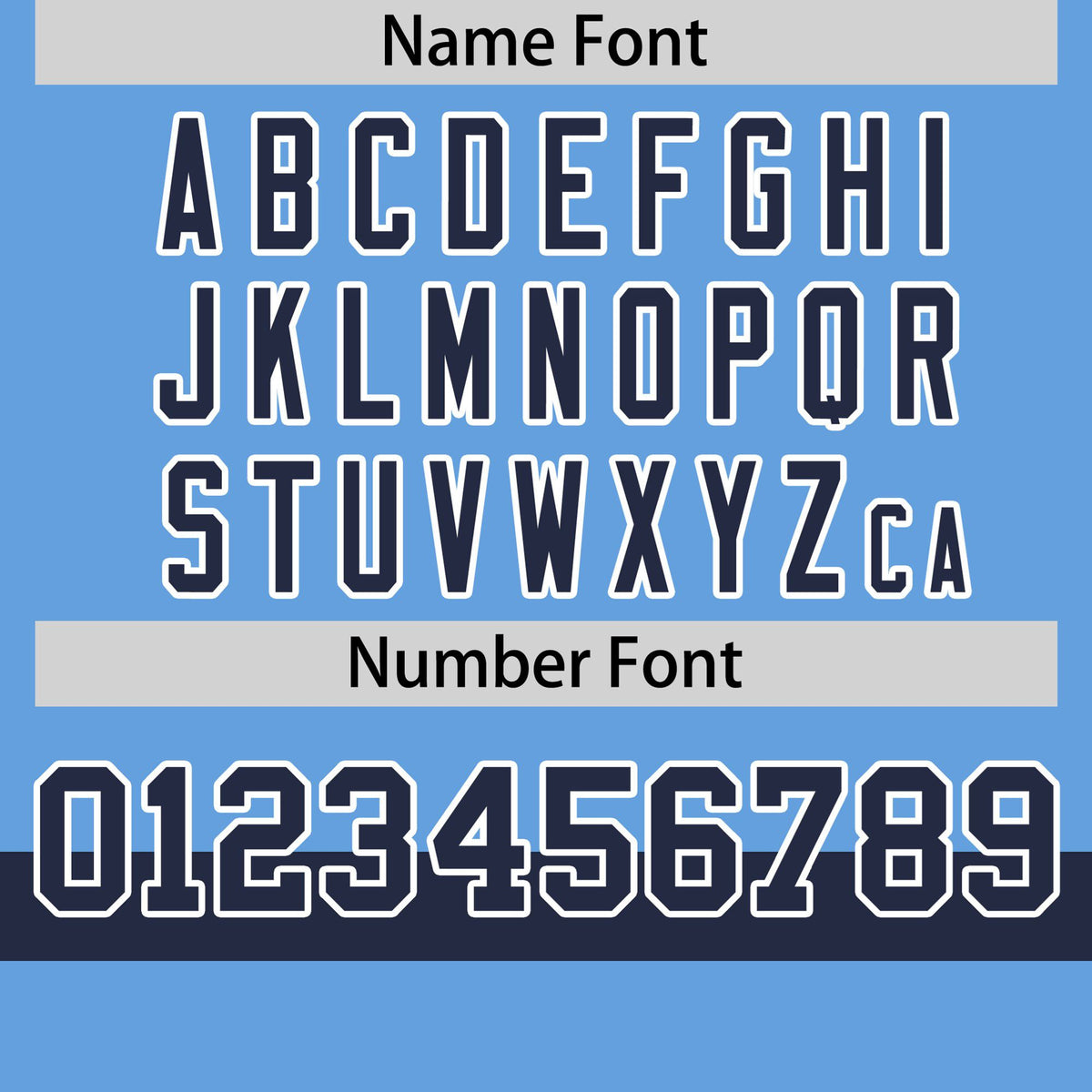 Custom Light Blue Navy-White Color Block Design Performance T-Shirt