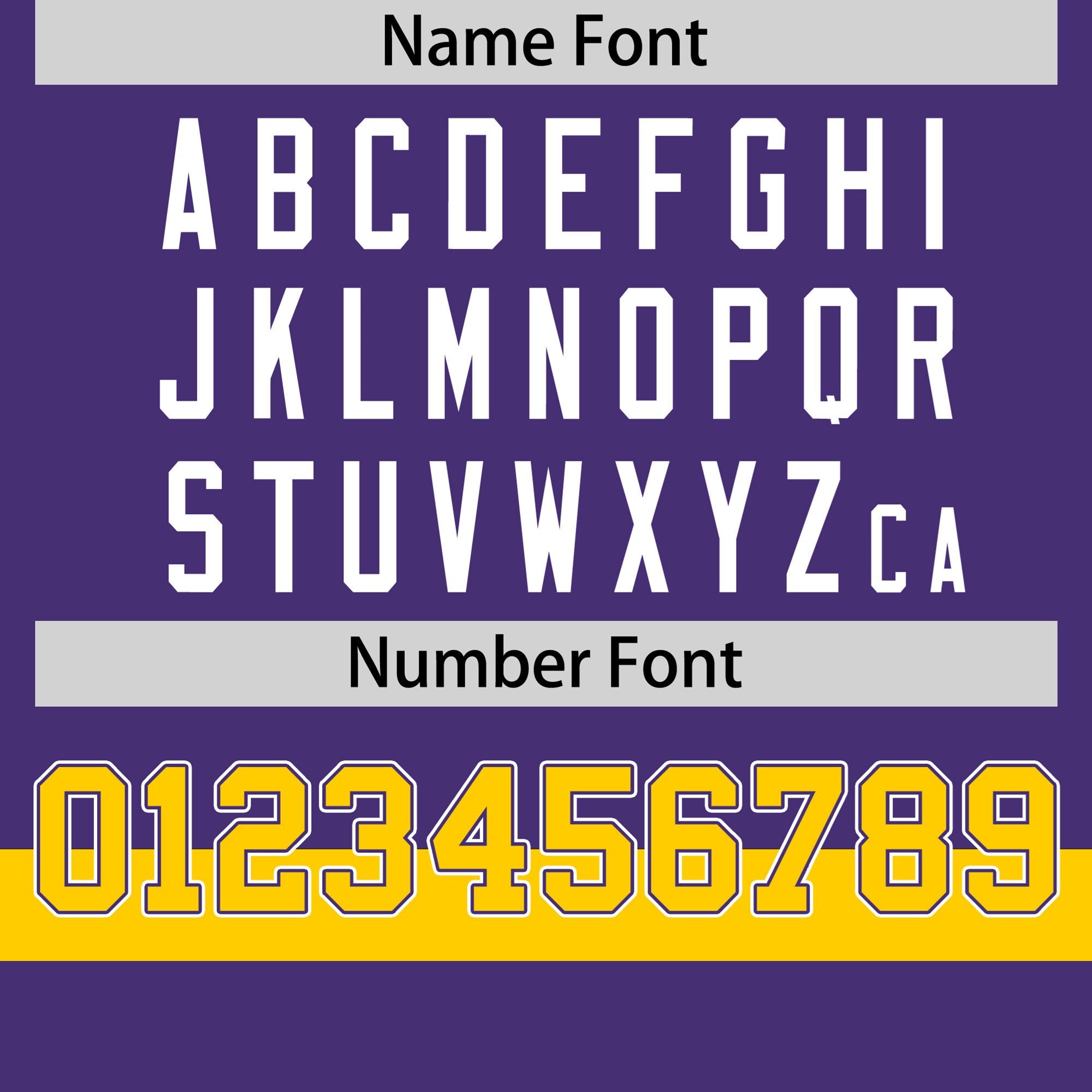 Custom Purple Gold01-White Color Block Design Performance T-Shirt