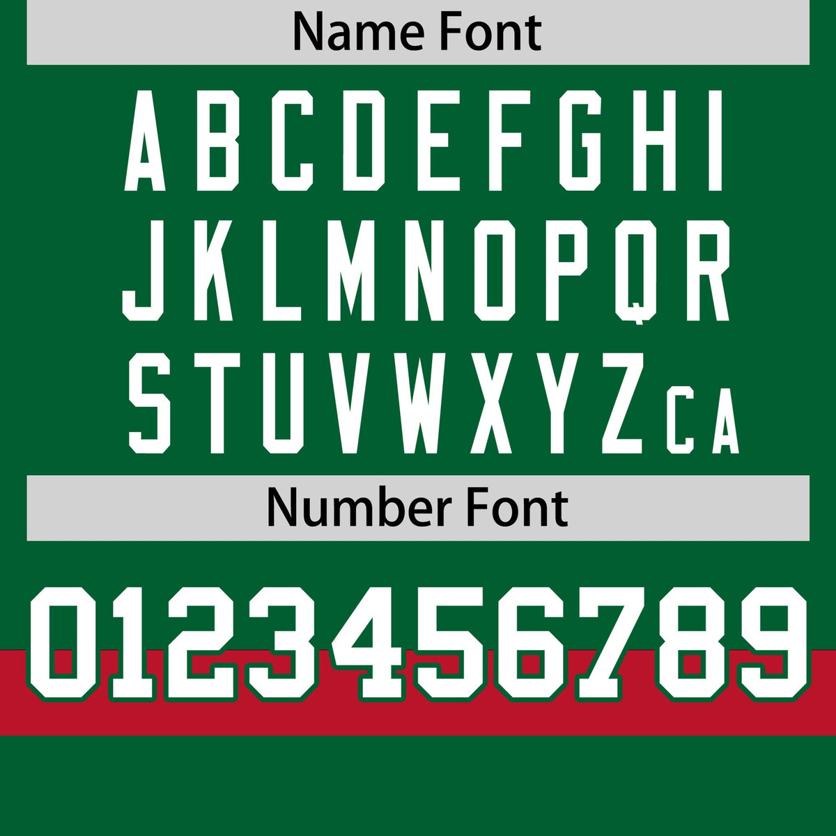 Custom Kelly Green Red-White Color Block Design Performance T-Shirt