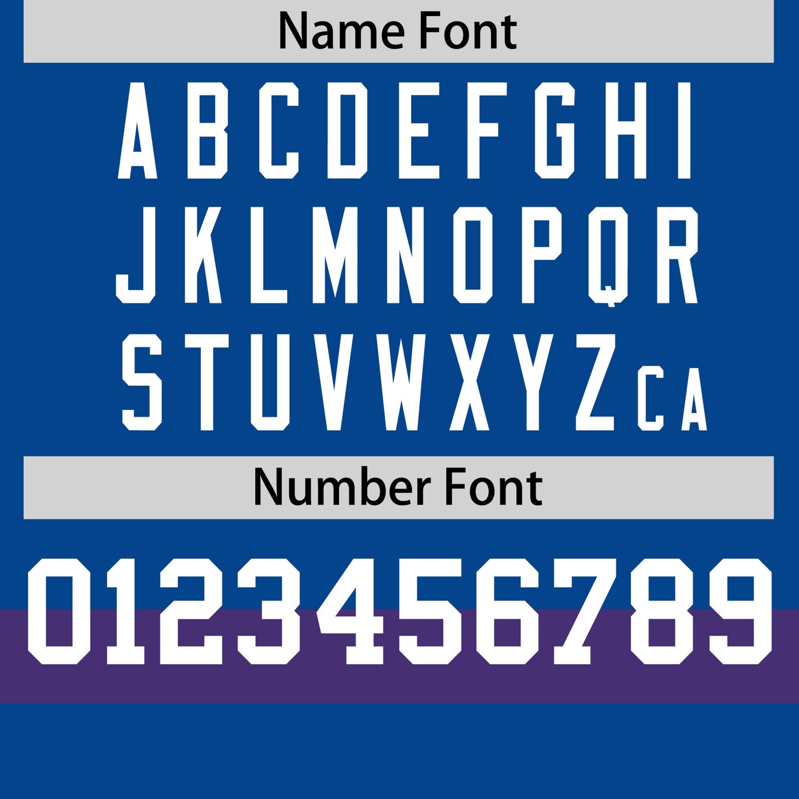 Custom Royal Blue Purple-White Color Block Design Performance T-Shirt
