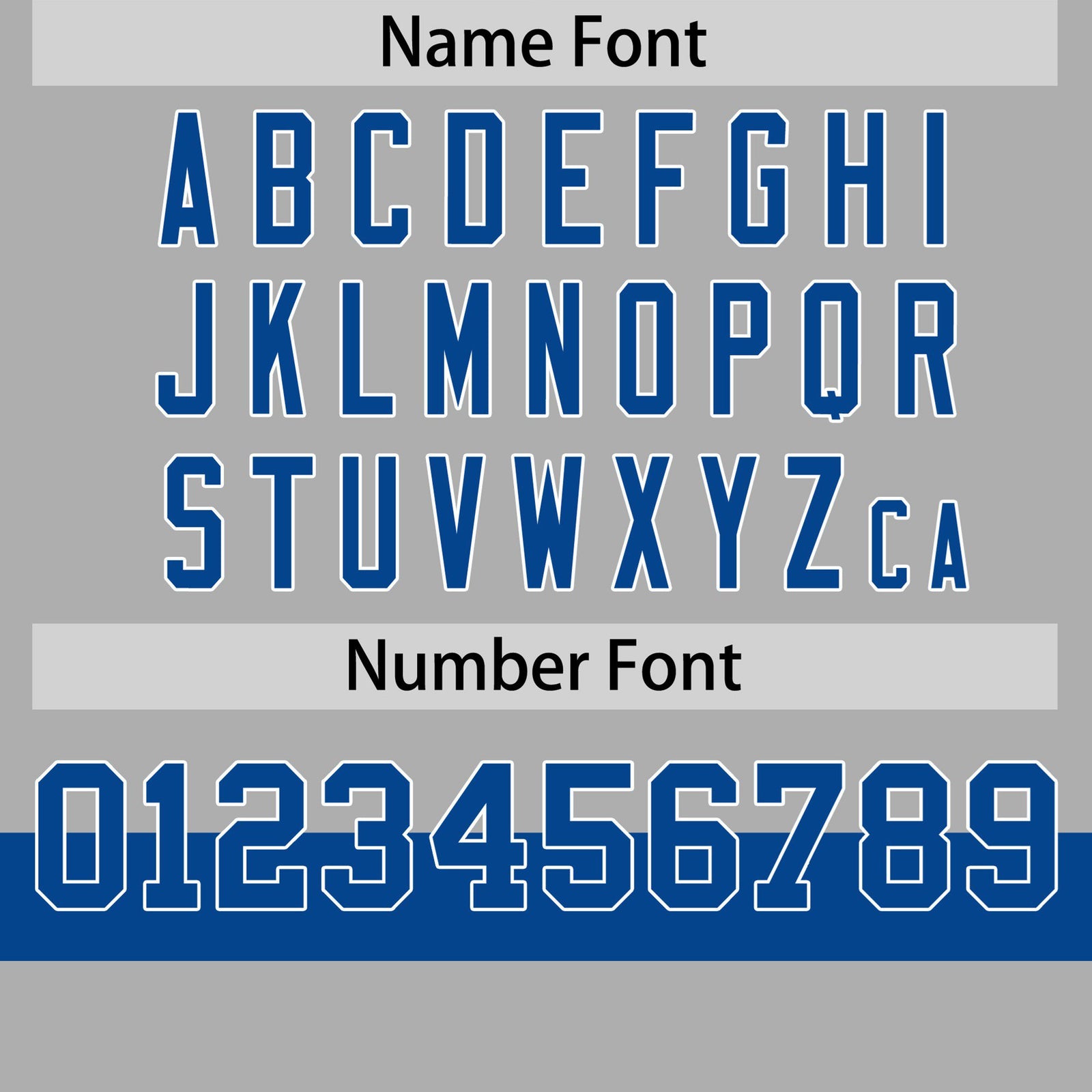 Custom Gray Royal Blue-White Color Block Design Performance T-Shirt