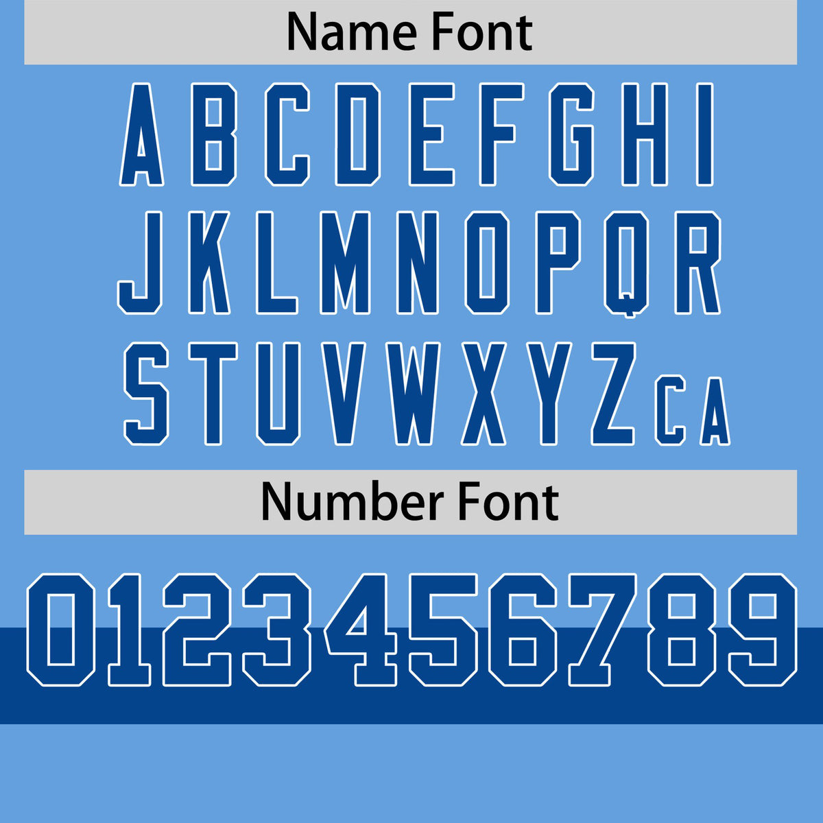 Custom Light Blue Royal Blue-White Color Block Design Performance T-Shirt