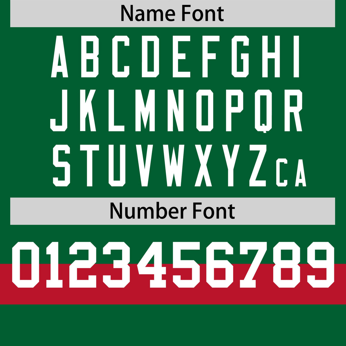 Custom Kelly Green Red-White Color Block Design Performance T-Shirt