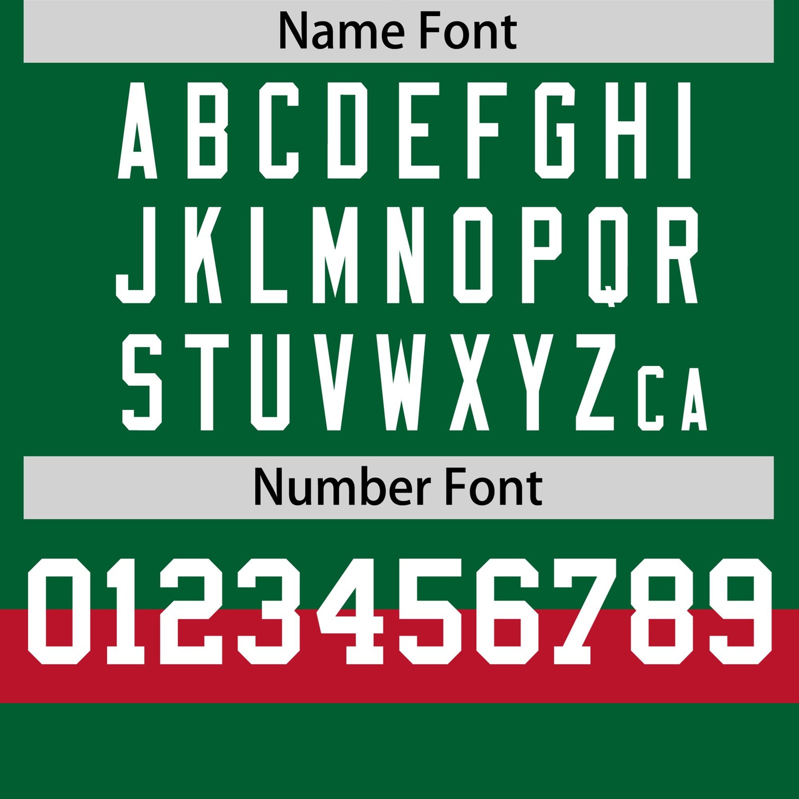 Custom Kelly Green Red-White Color Block Design Performance T-Shirt