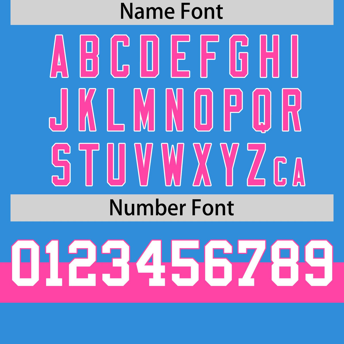 Custom Powder Blue Pink-White Color Block Design Performance T-Shirt