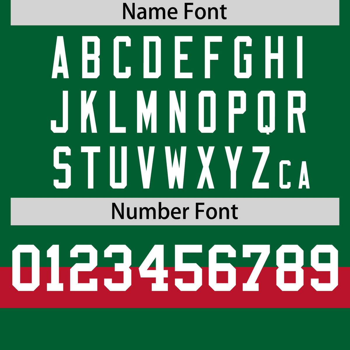 Custom Kelly Green Red-White Color Block Design Performance T-Shirt