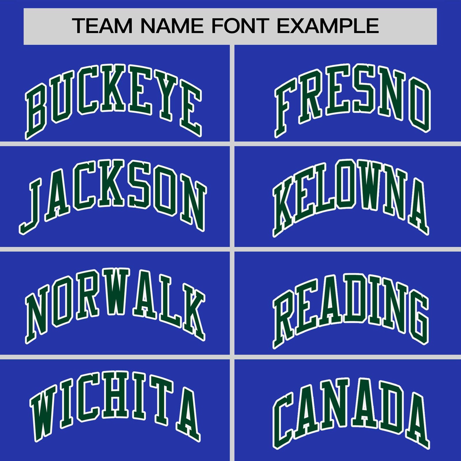 Custom Royal Blue Green White Crew Neck Personalized Raglan Sleeve Performance T-shirt