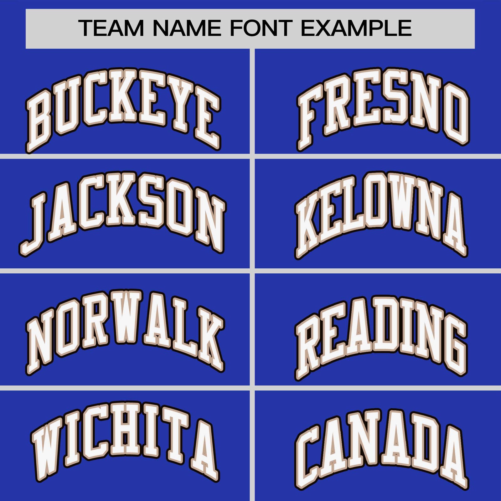Custom Royal Blue White Crew Neck Personalized Raglan Sleeve Performance T-shirt