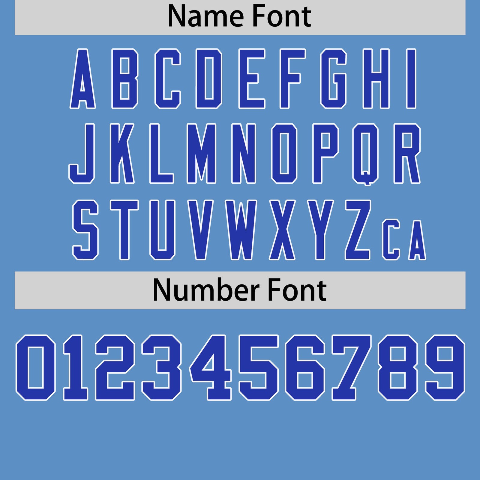 Custom Light Blue Royal Blue White Crew Neck Personalized Raglan Sleeve Performance T-shirt