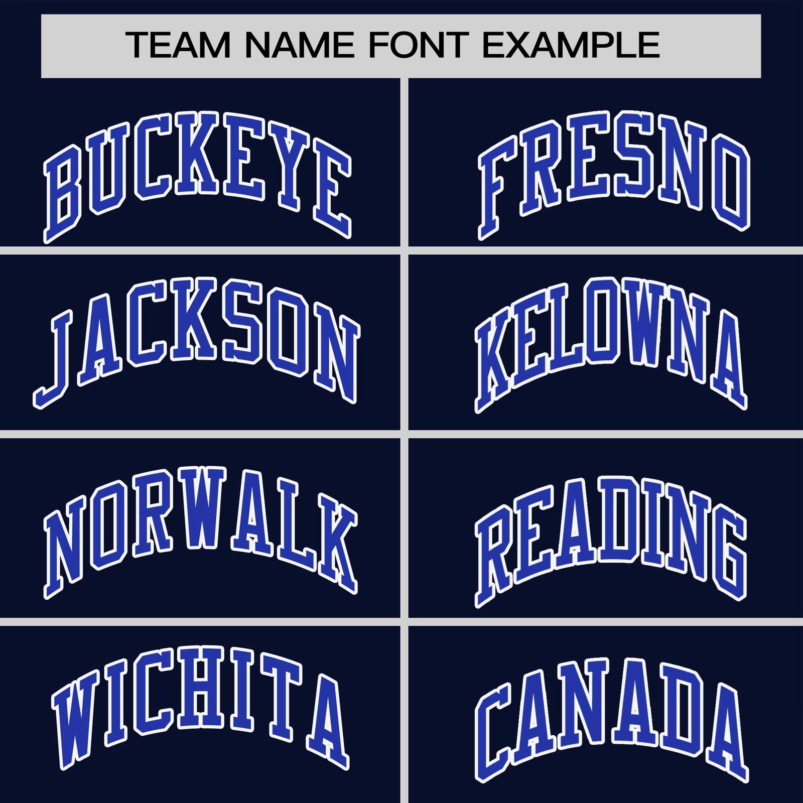 Custom Navy Royal Blue White Crew Neck Personalized Raglan Sleeve Performance T-shirt