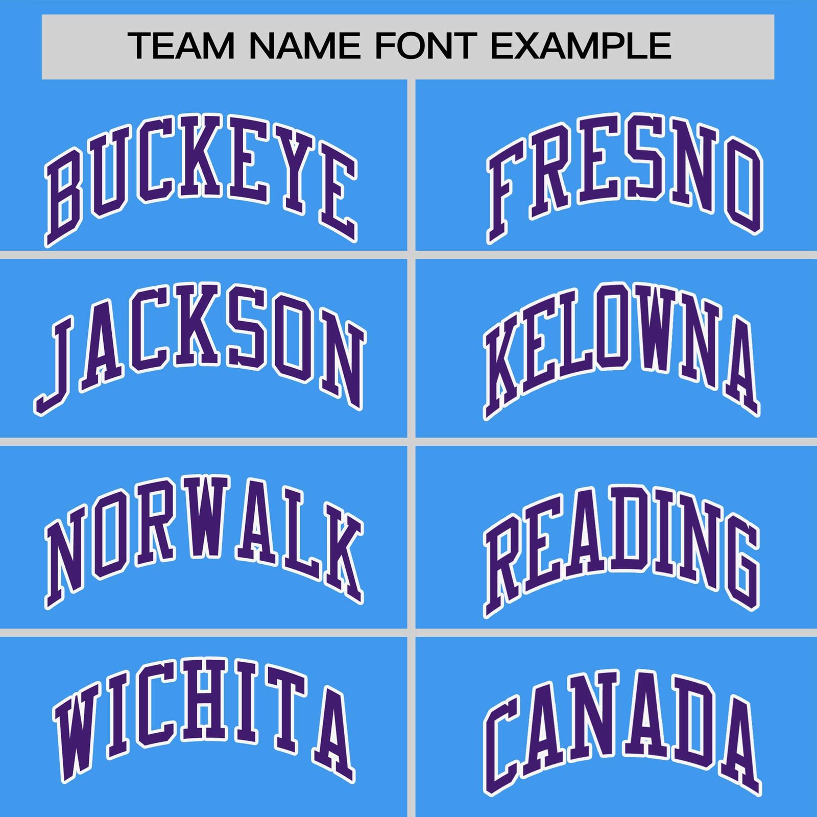 Custom Powder Blue Purple White Crew Neck Personalized Raglan Sleeve Performance T-shirt