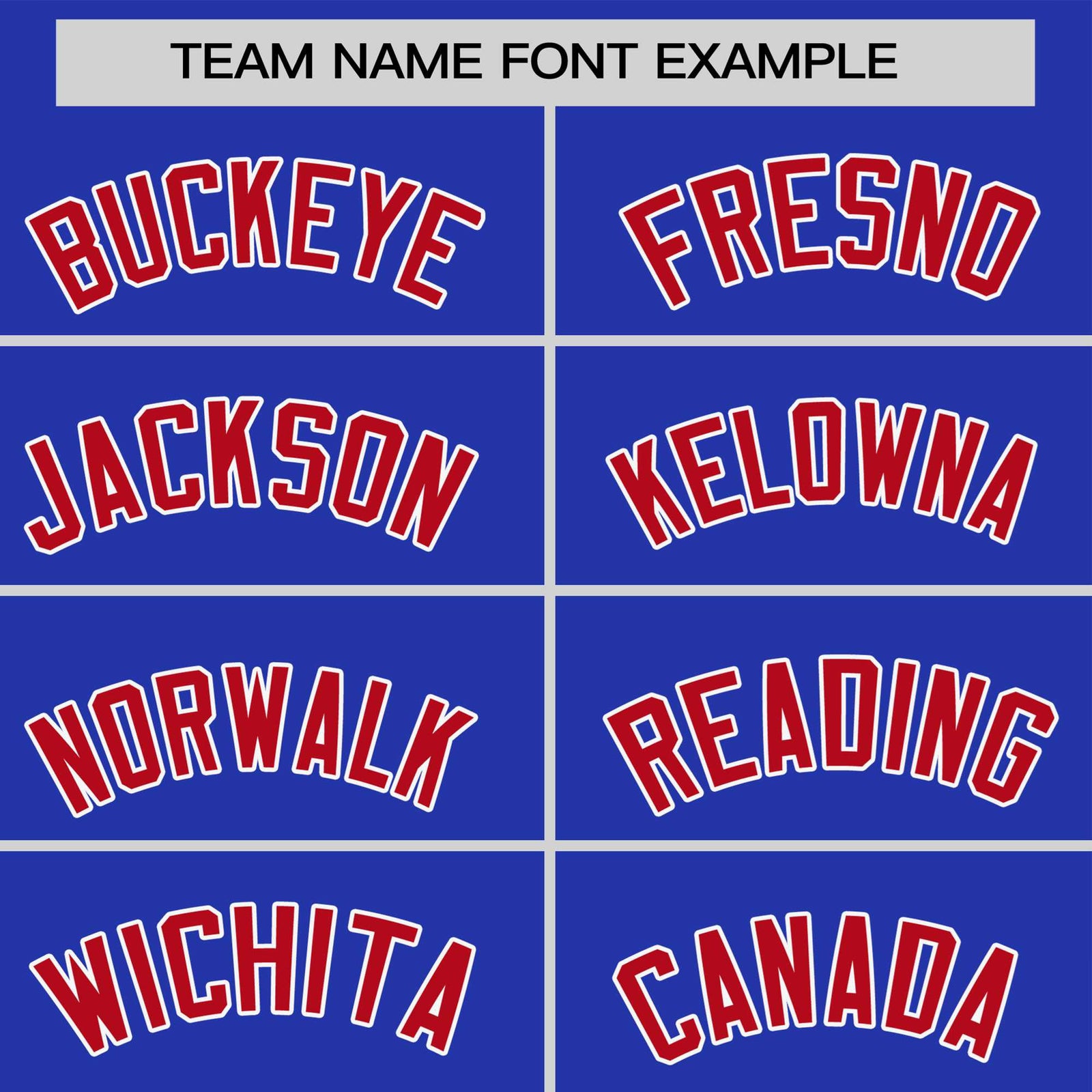 Custom Royal Blue Red White Crew Neck Personalized Raglan Sleeve Performance T-shirt