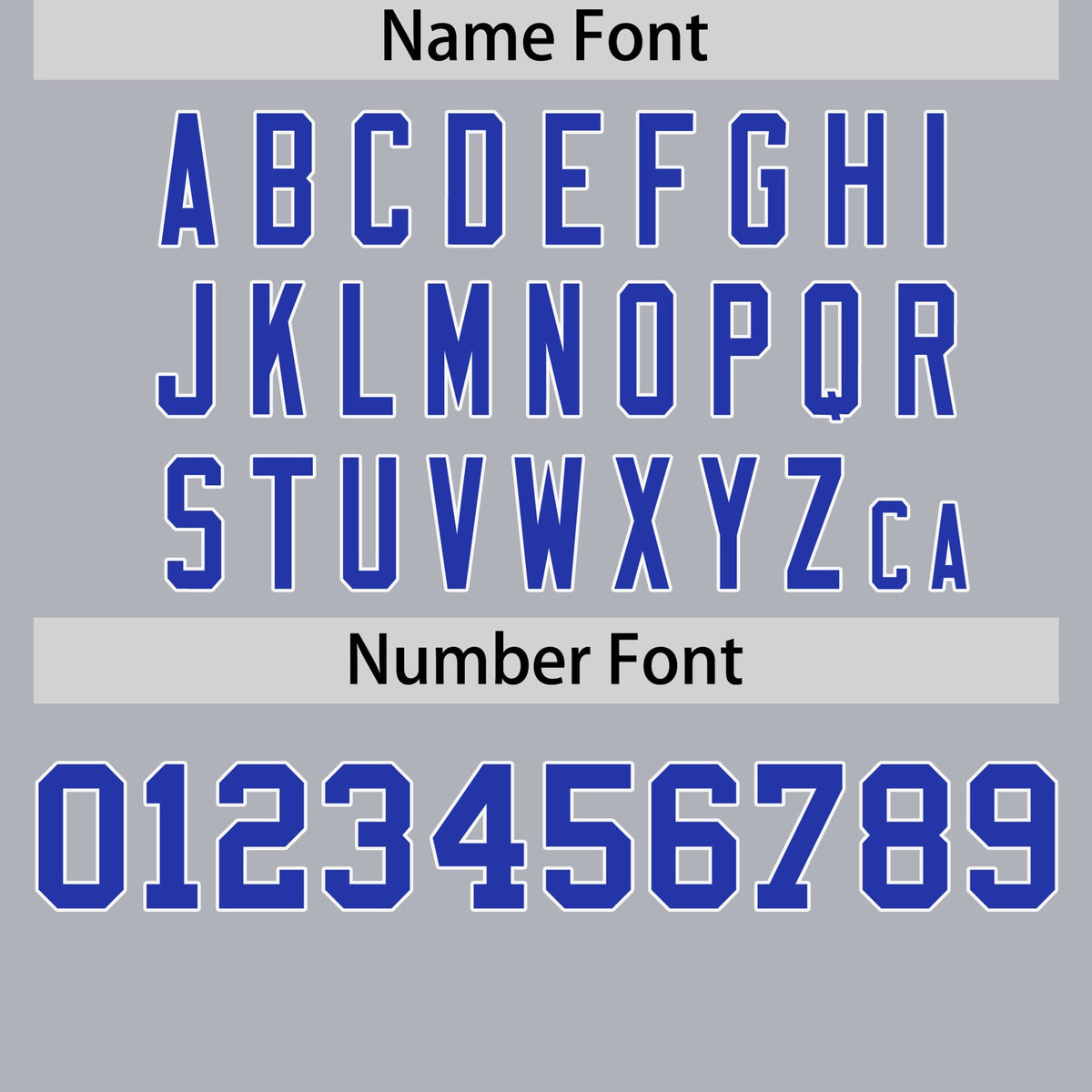 Custom Gray Royal Blue White Crew Neck Personalized Raglan Sleeve Performance T-shirt