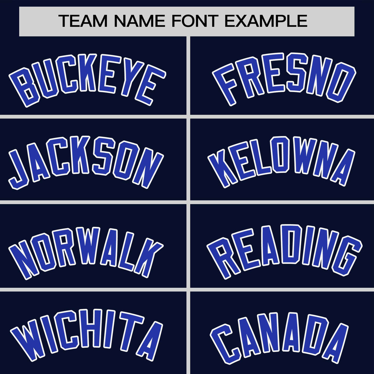 Custom Navy Royal Blue White Crew Neck Personalized Raglan Sleeve Performance T-shirt