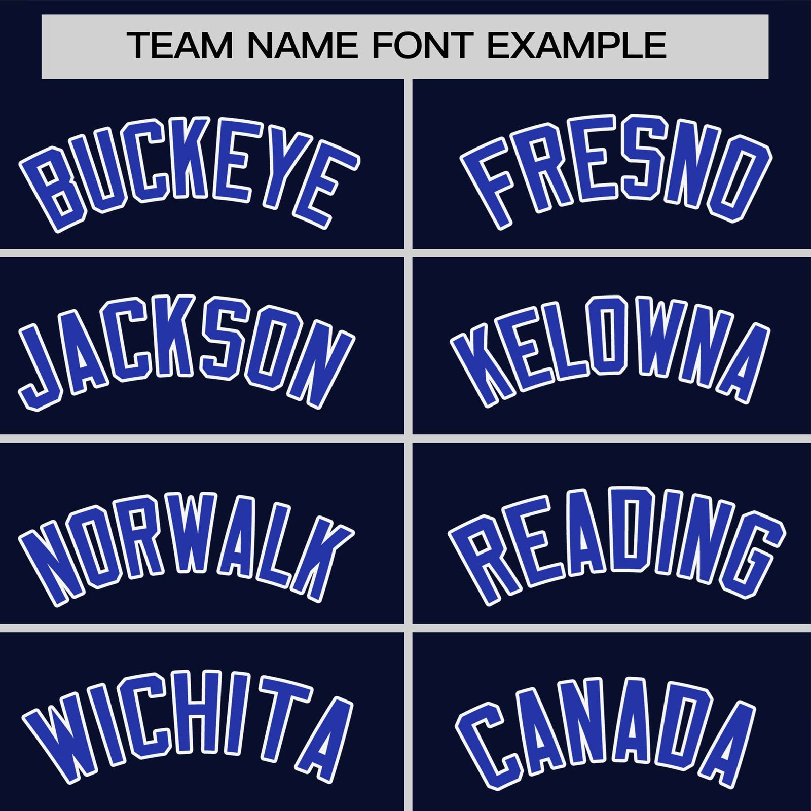 Custom Navy Royal Blue White Crew Neck Personalized Raglan Sleeve Performance T-shirt