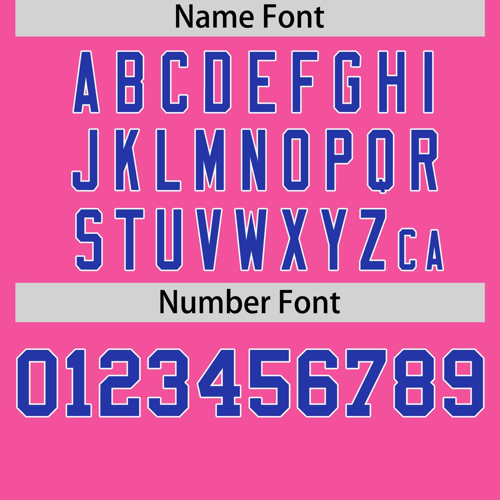 Custom Pink Royal Blue White Crew Neck Personalized Raglan Sleeve Performance T-shirt