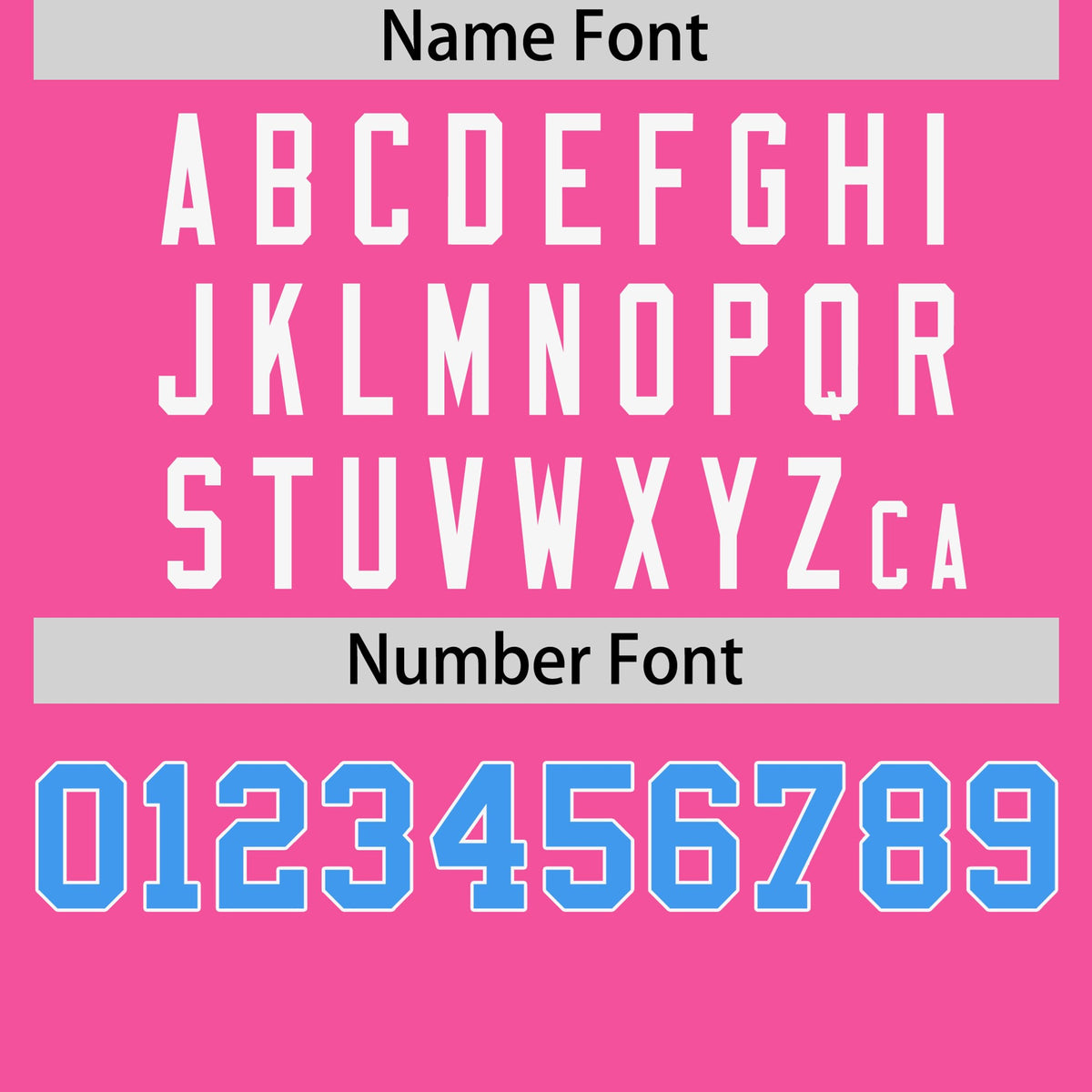 Custom Pink Powder Blue White Crew Neck Personalized Raglan Sleeve Performance T-shirt