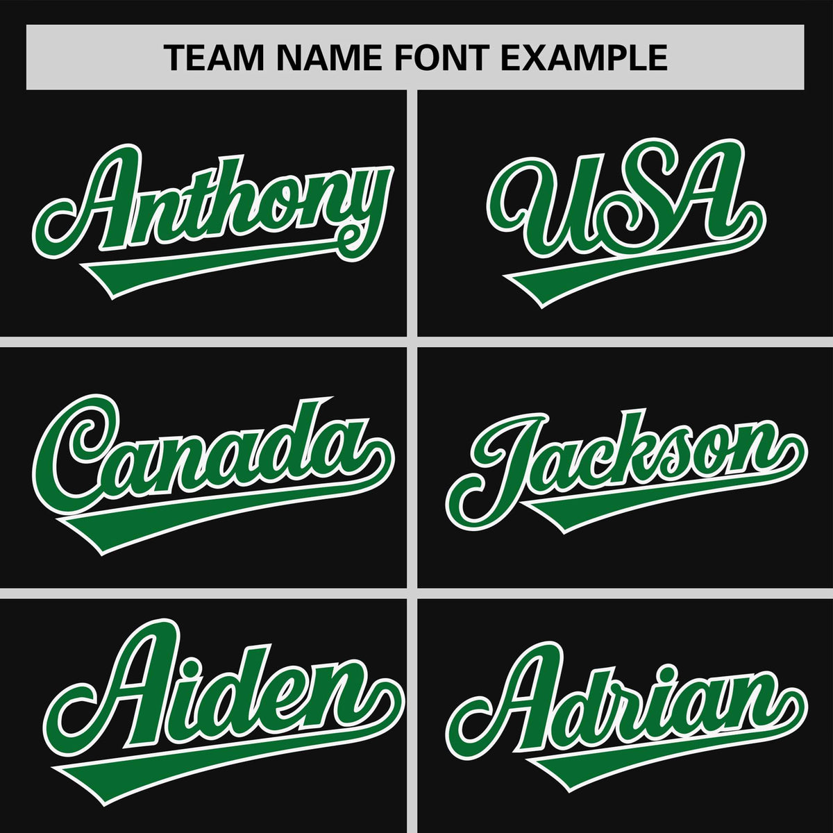 Custom Black Kelly Green White Crew Neck Personalized Raglan Sleeve Performance T-shirt