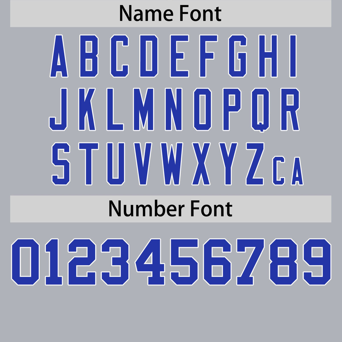 Custom Gray Royal Blue White Crew Neck Personalized Raglan Sleeve Performance T-shirt