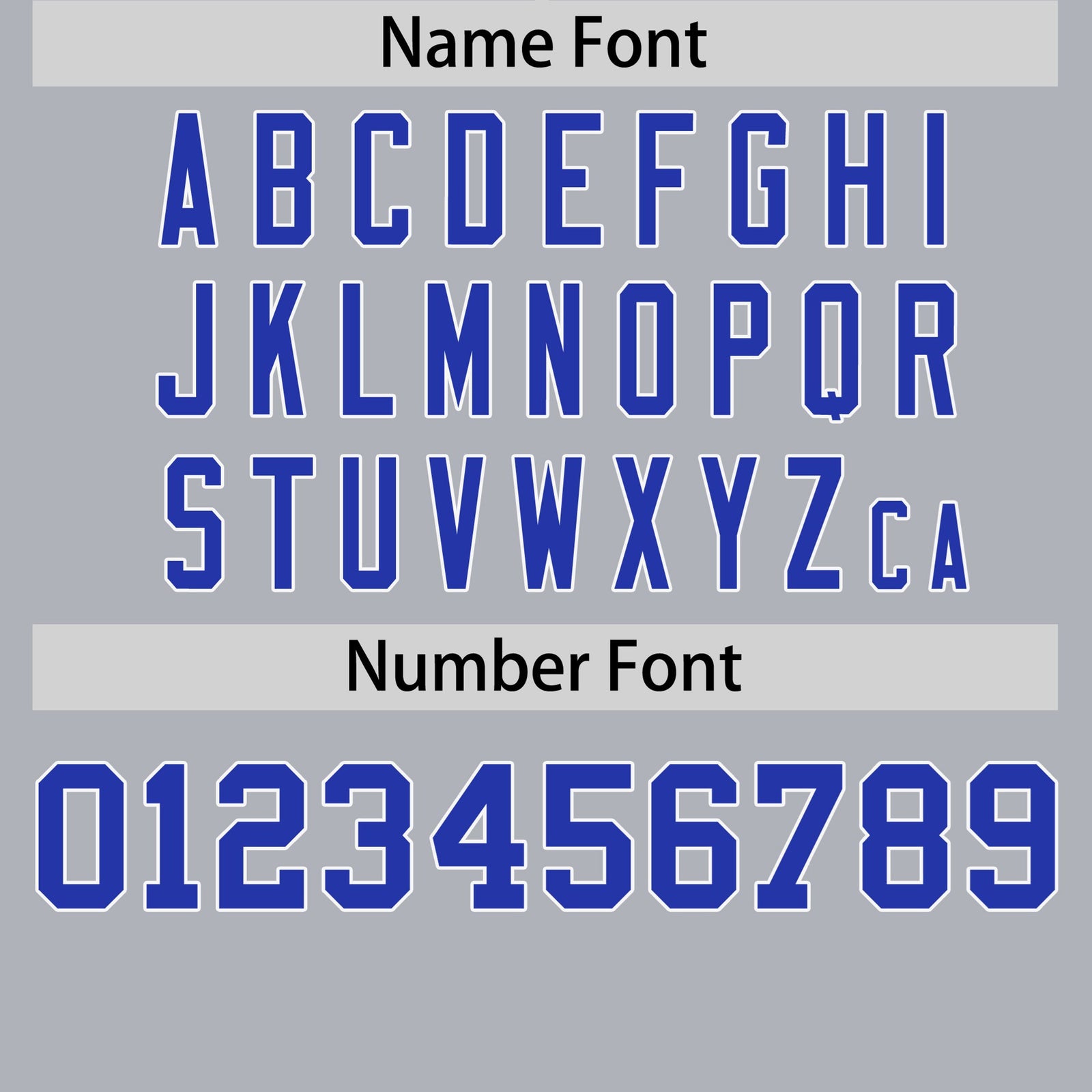 Custom Gray Royal Blue White Crew Neck Personalized Raglan Sleeve Performance T-shirt