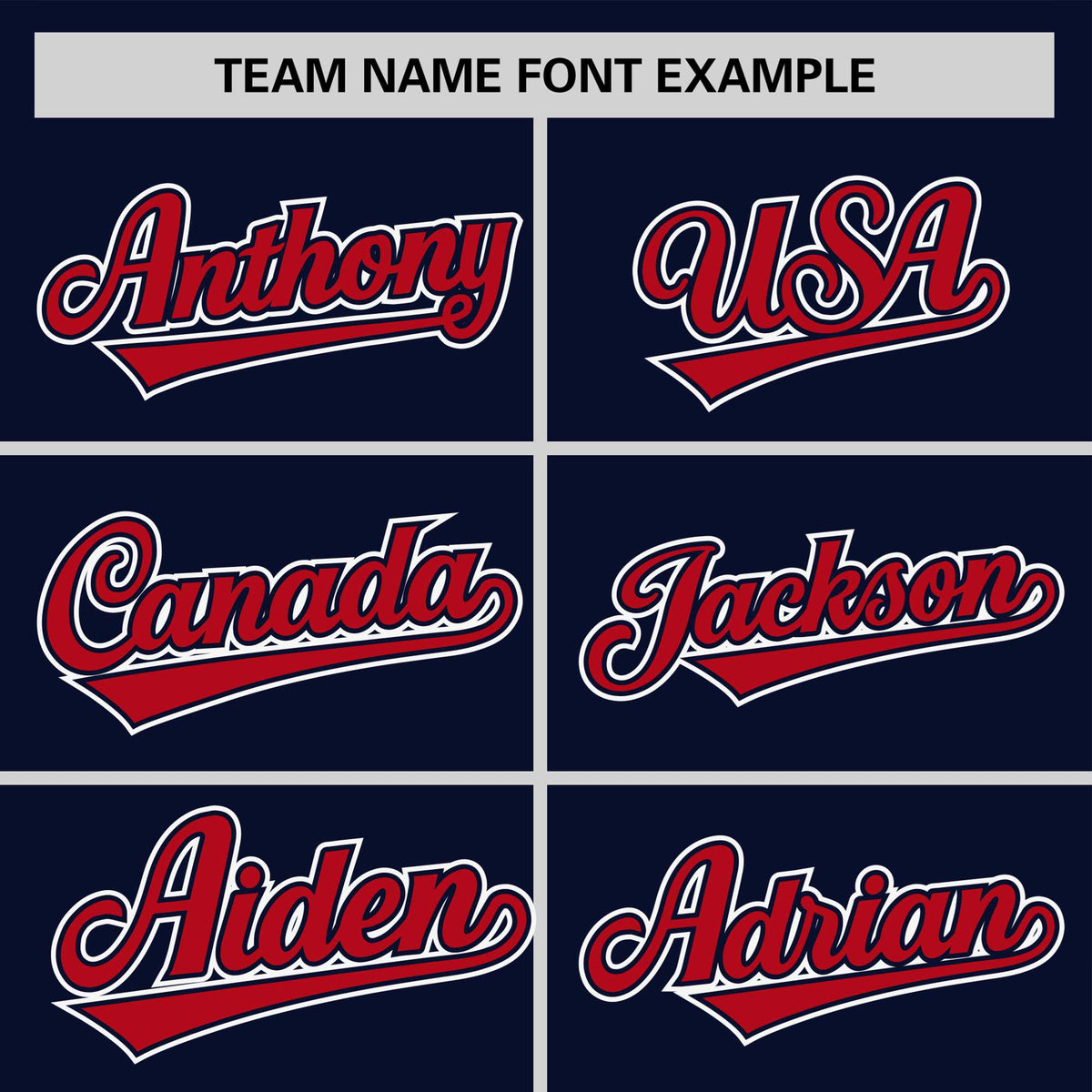Custom Navy Red White Crew Neck Personalized Raglan Sleeve Performance T-shirt