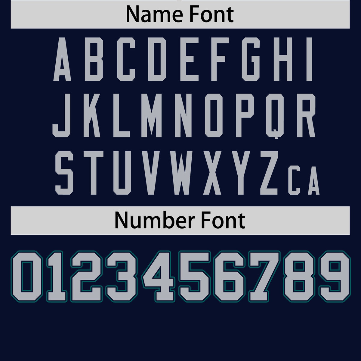 Custom Navy Midnight Green Gray Crew Neck Personalized Raglan Sleeve Performance T-shirt