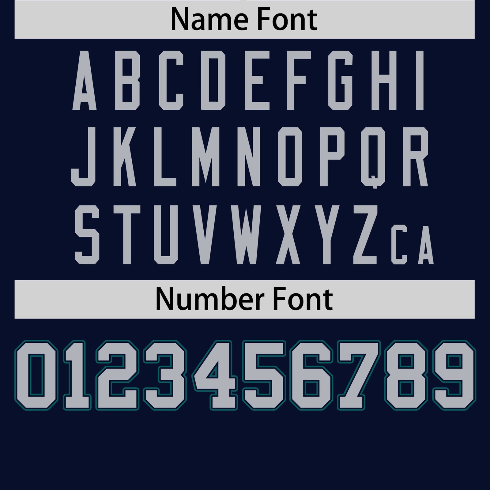 Custom Navy Midnight Green Gray Crew Neck Personalized Raglan Sleeve Performance T-shirt