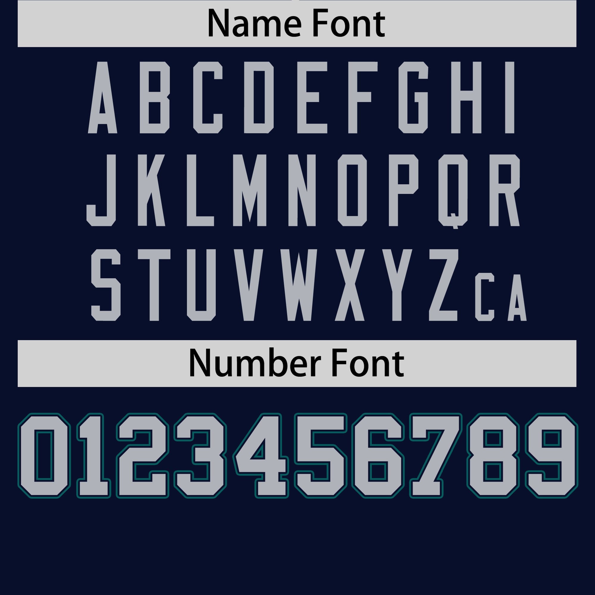 Custom Navy Midnight Green Gray Crew Neck Personalized Raglan Sleeve Performance T-shirt