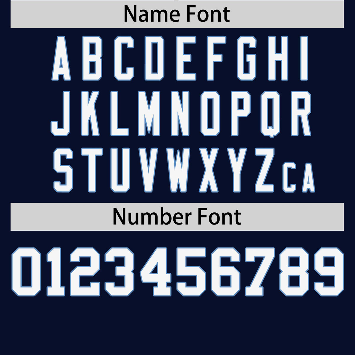 Custom Navy Light Blue White Crew Neck Personalized Raglan Sleeve Performance T-shirt