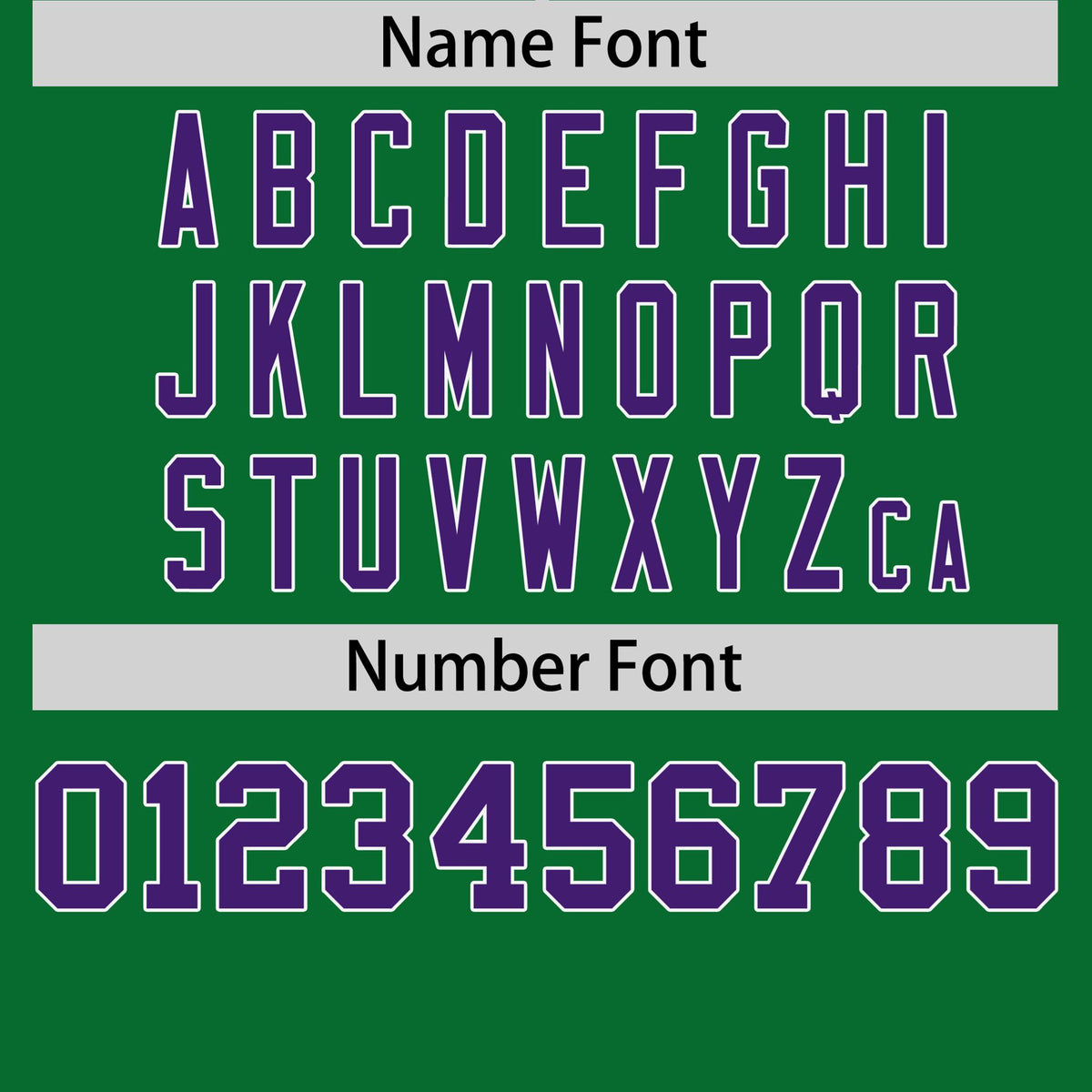 Custom Kelly Green Purple White Crew Neck Personalized Raglan Sleeve Performance T-shirt