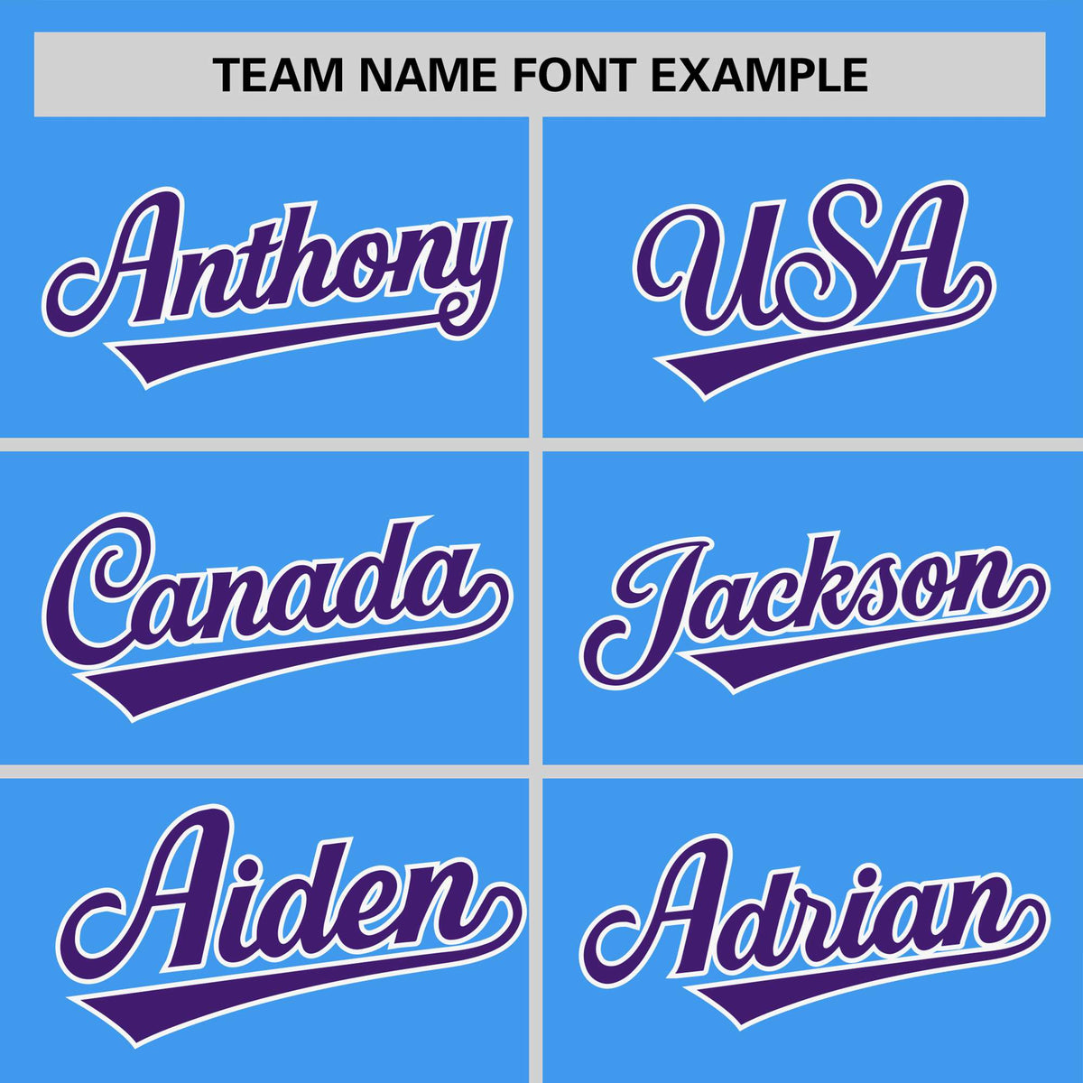 Custom Powder Blue Purple White Crew Neck Personalized Raglan Sleeve Performance T-shirt