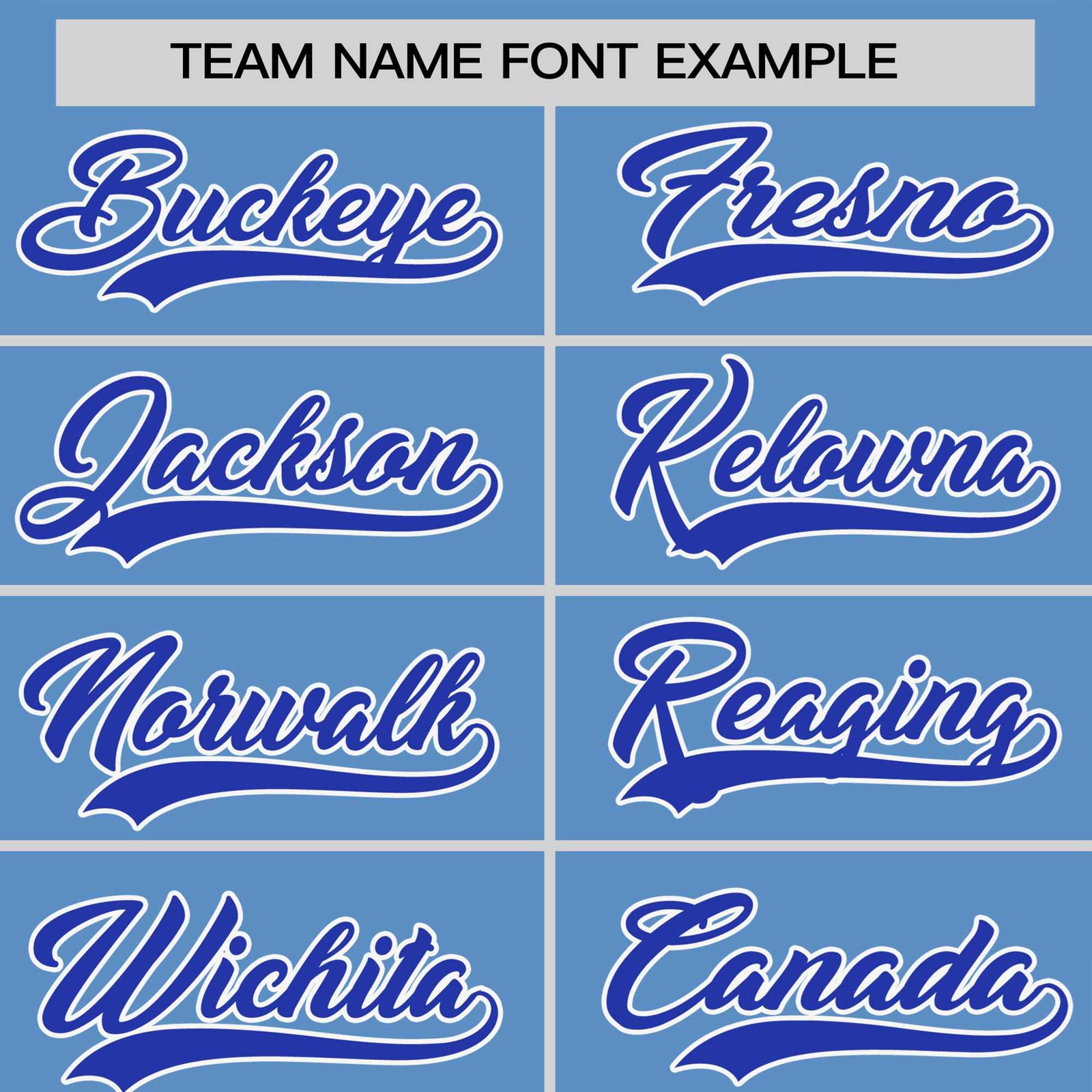 Custom Light Blue Royal Blue White Crew Neck Personalized Raglan Sleeve Performance T-shirt