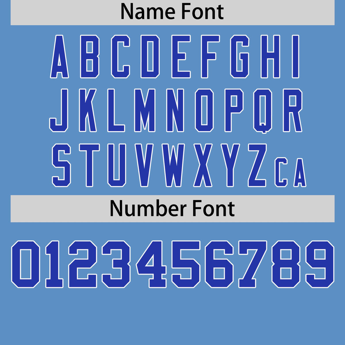 Custom Light Blue Royal Blue White Crew Neck Personalized Raglan Sleeve Performance T-shirt