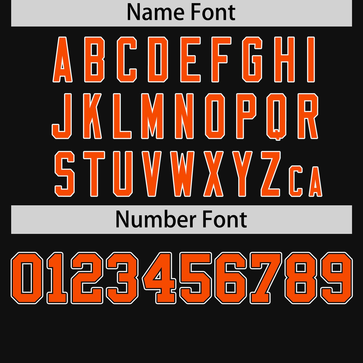 Custom Black Orange White Crew Neck Personalized Raglan Sleeve Performance T-shirt