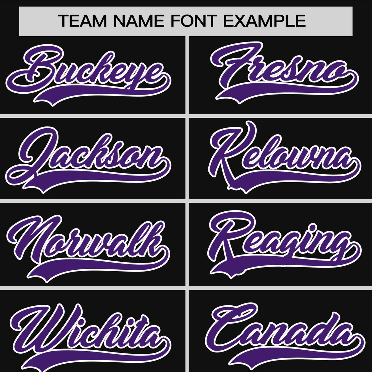Custom Black Purple White Crew Neck Personalized Raglan Sleeve Performance T-shirt