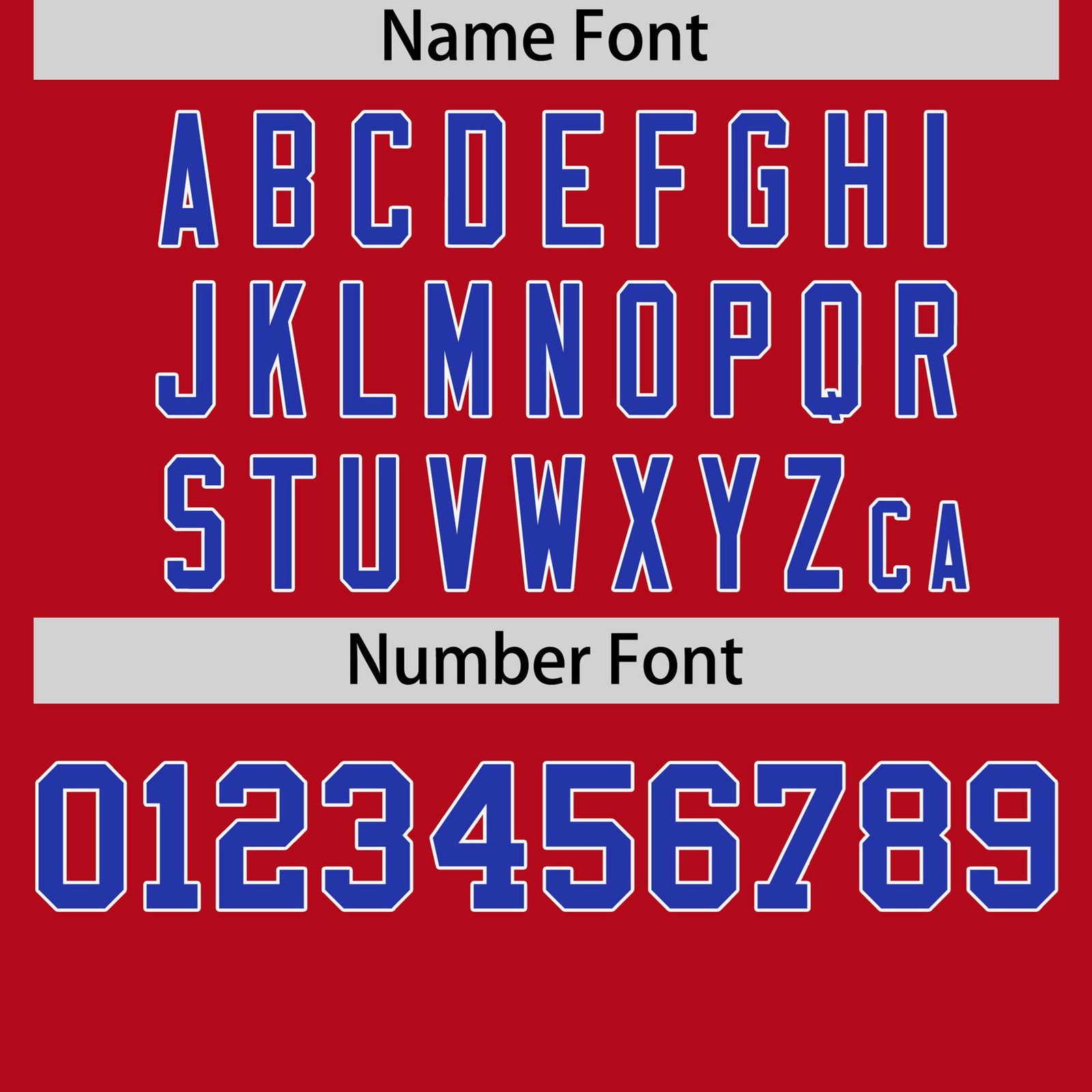 Custom Red Royal Blue White Crew Neck Personalized Raglan Sleeve Performance T-shirt