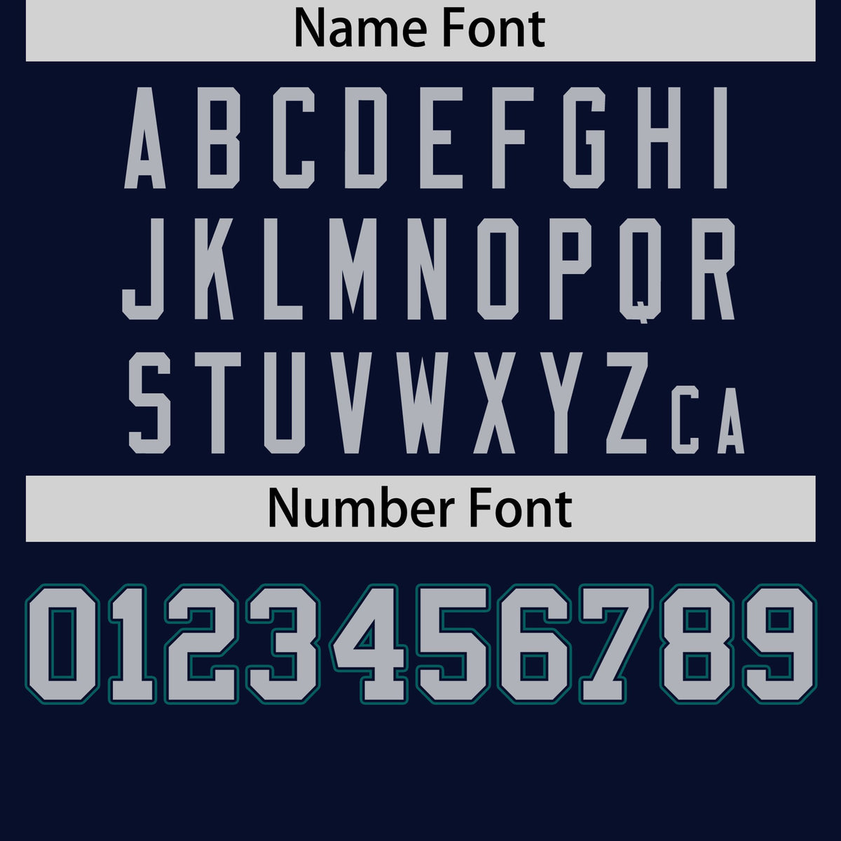 Custom Navy Midnight Green Gray Crew Neck Personalized Raglan Sleeve Performance T-shirt