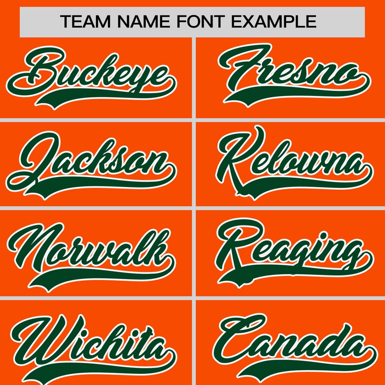 Custom Orange Green White Crew Neck Personalized Raglan Sleeve Performance T-shirt