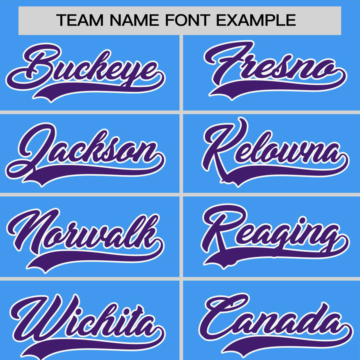 Custom Powder Blue Purple White Crew Neck Personalized Raglan Sleeve Performance T-shirt