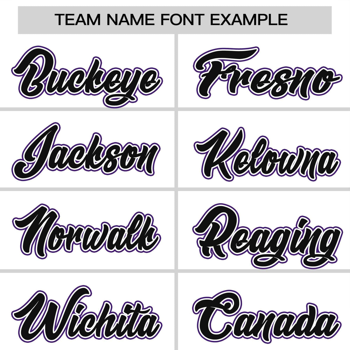 Custom White Purple Black Crew Neck Personalized Raglan Sleeve Performance T-shirt