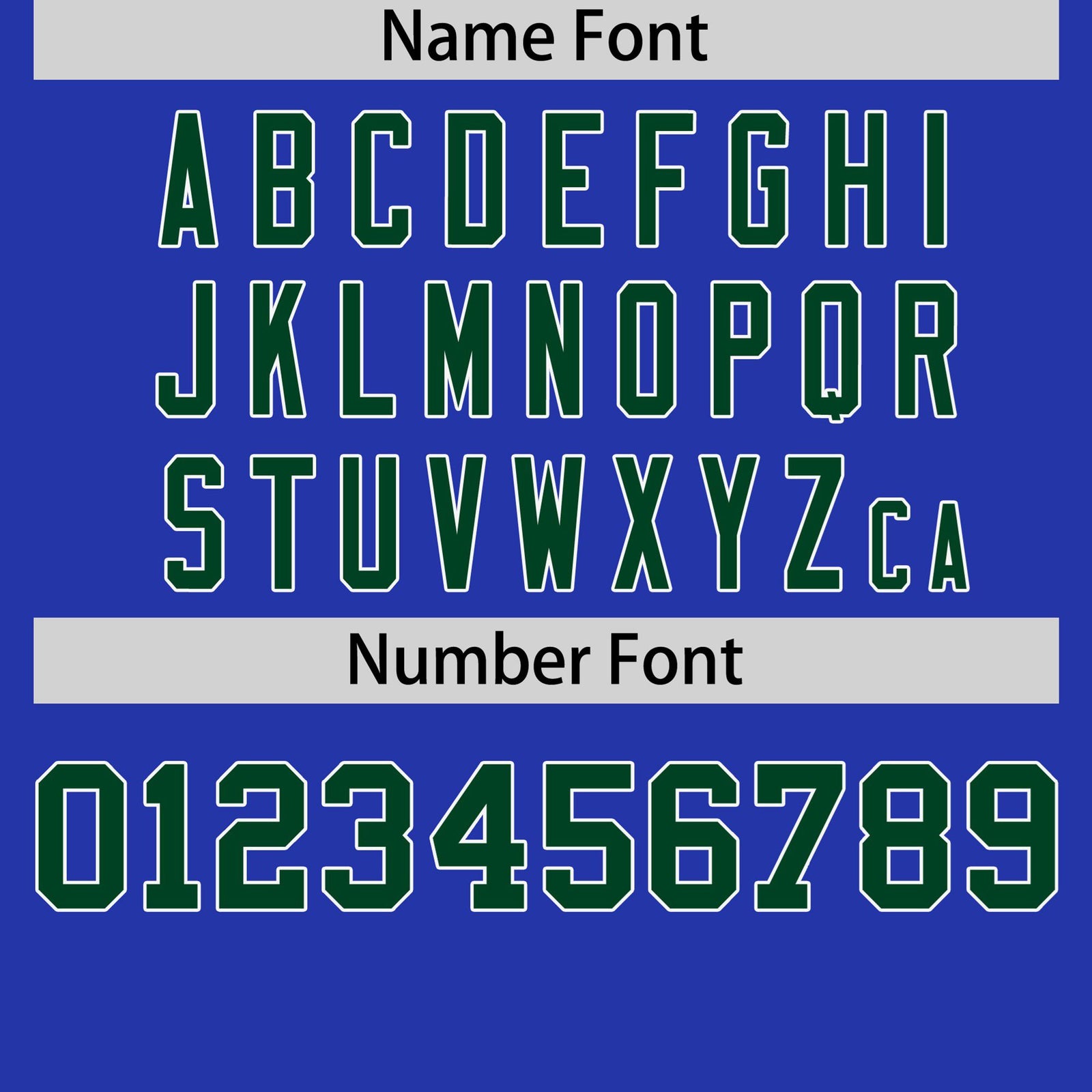 Custom Royal Blue Green White Crew Neck Personalized Raglan Sleeve Performance T-shirt