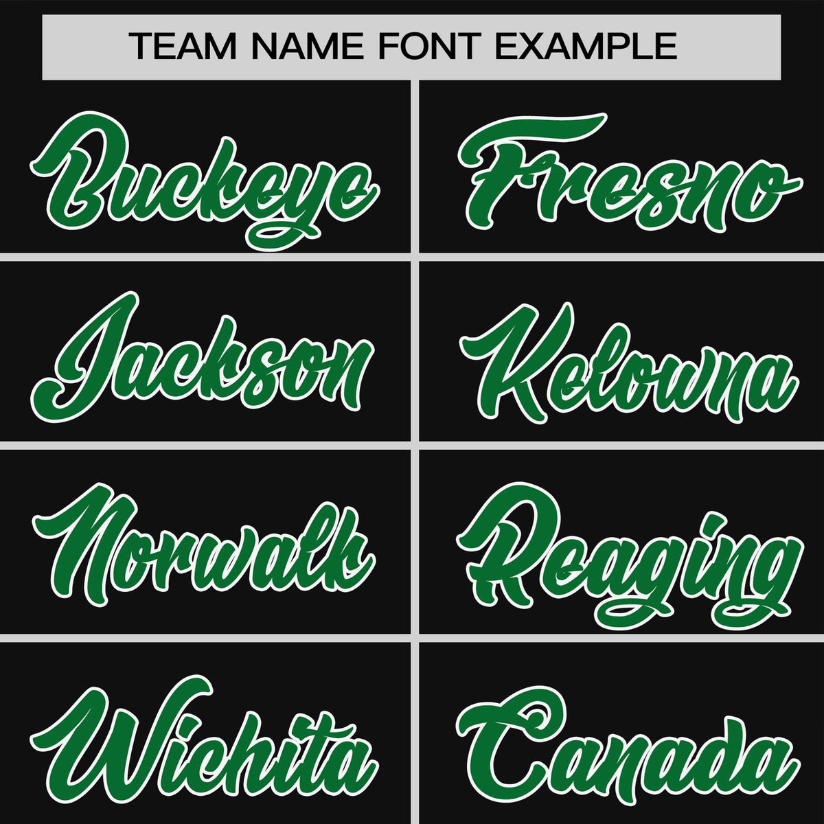 Custom Black Kelly Green White Crew Neck Personalized Raglan Sleeve Performance T-shirt