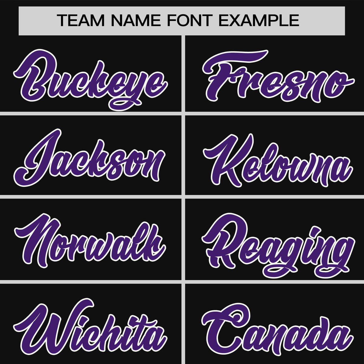 Custom Black Purple White Crew Neck Personalized Raglan Sleeve Performance T-shirt