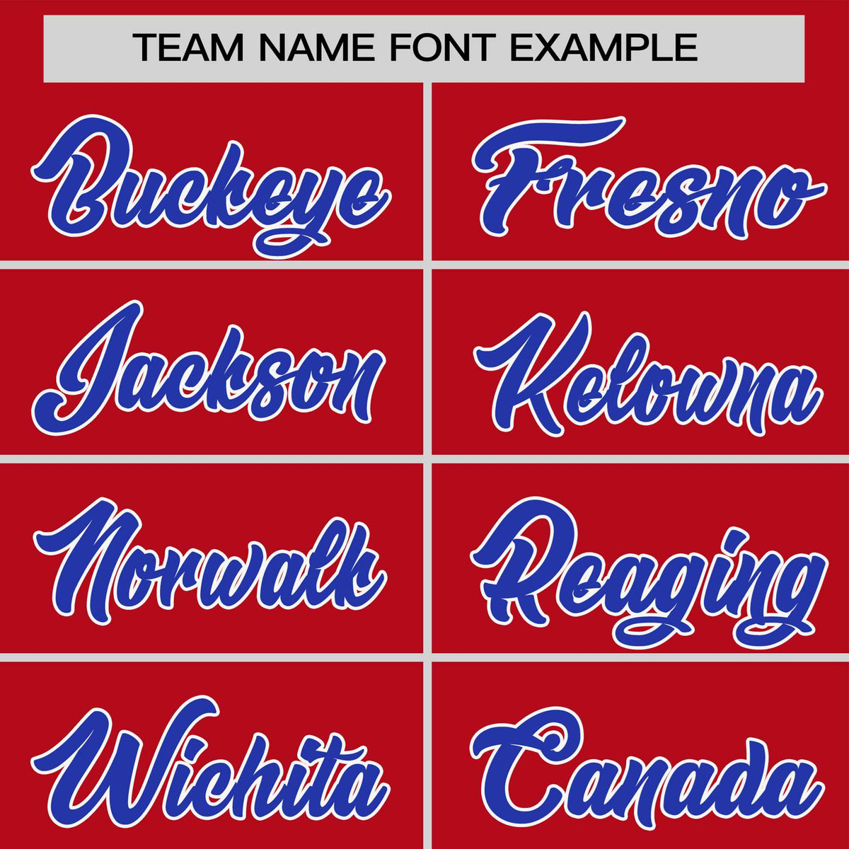 Custom Red Royal Blue White Crew Neck Personalized Raglan Sleeve Performance T-shirt
