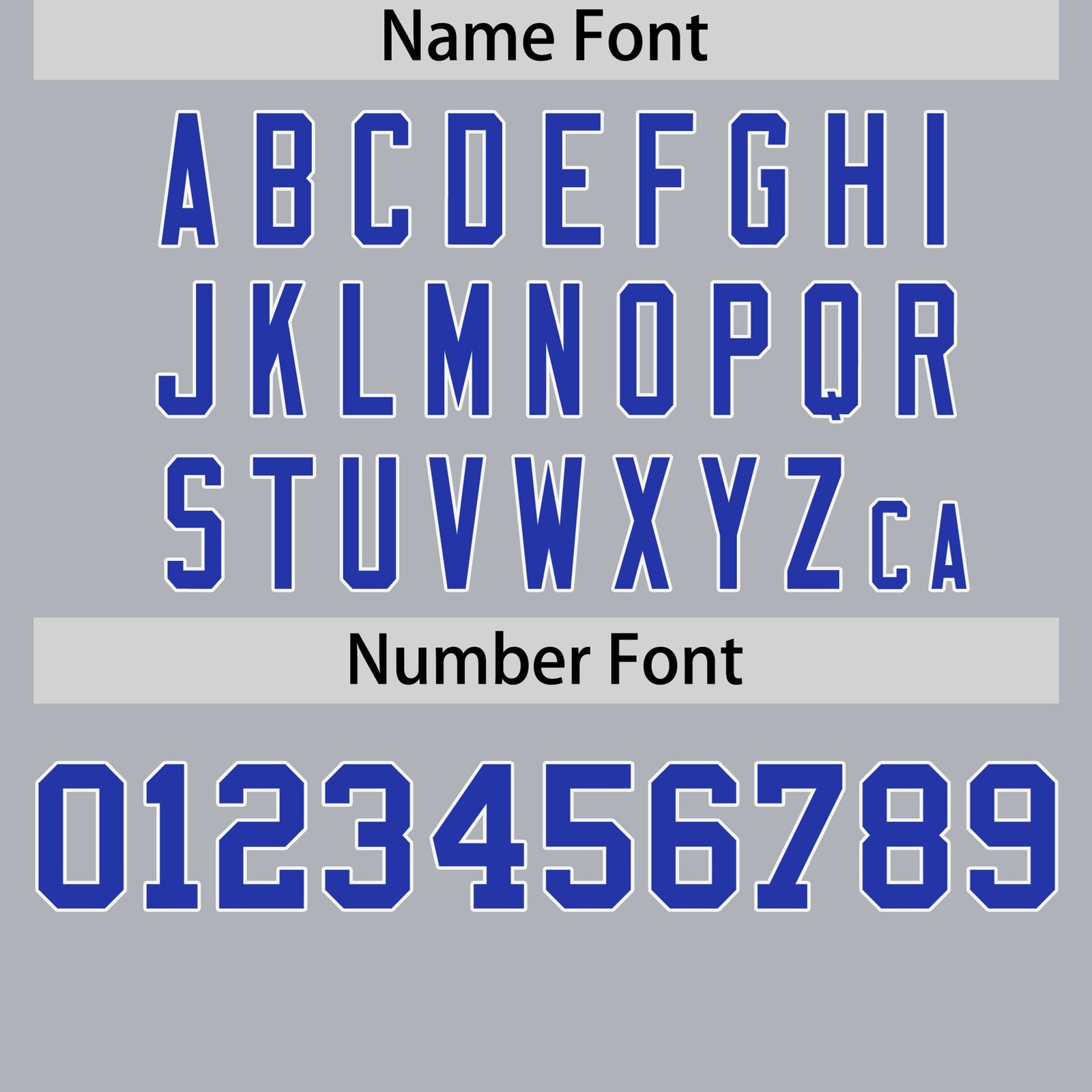 Custom Gray Royal Blue White Crew Neck Personalized Raglan Sleeve Performance T-shirt