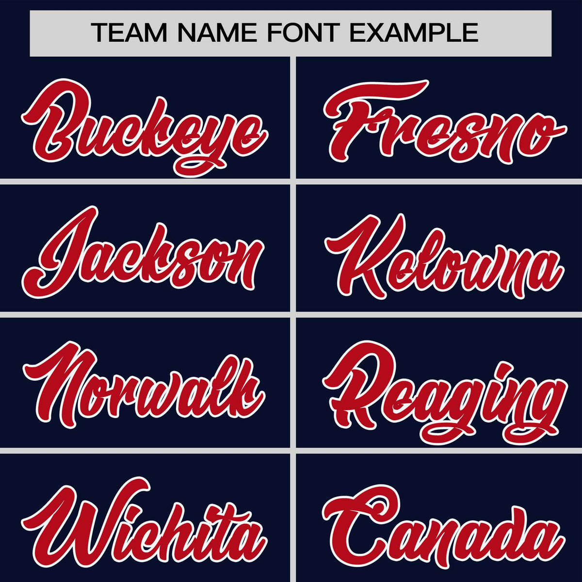 Custom Navy White Red Crew Neck Personalized Raglan Sleeve Performance T-shirt